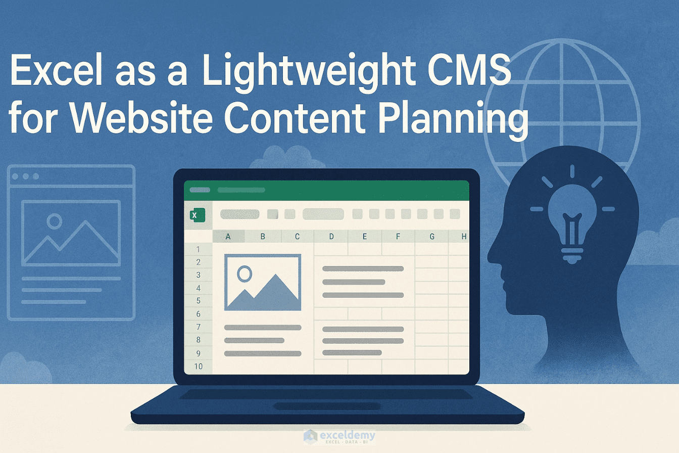 How to Use Excel as a Lightweight CMS for Website Content Planning ...