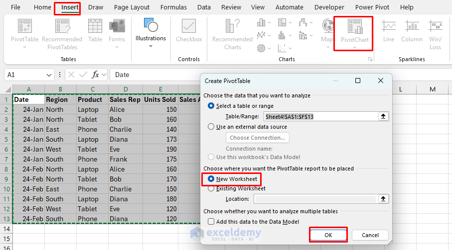 Dynamic Data Visualizations: Creating Interactive, Real-Time Charts in Excel