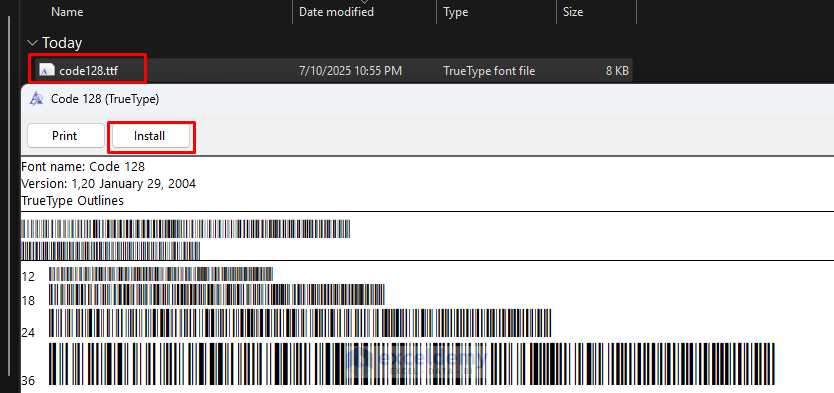How to Use Excel as a Barcode Generator Without Add-ins
