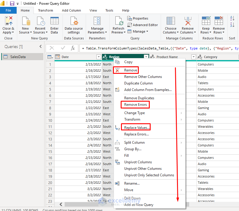 Your First Power BI Report Using Excel Tables as Your Data Source