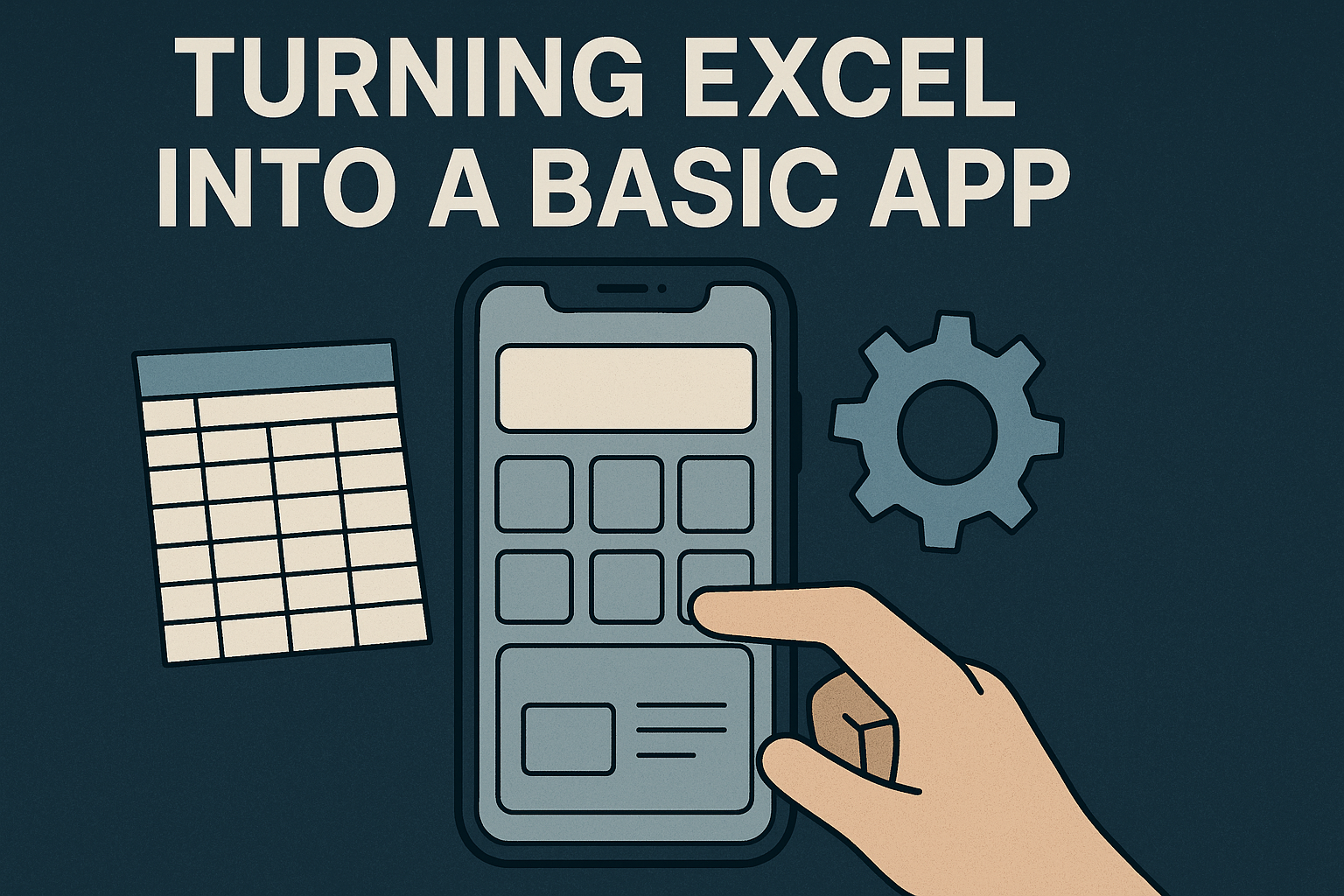 Turning Excel Into a Basic App: Buttons, Forms, and Hidden Logic