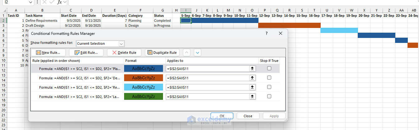 How to Use Excel as a Lightweight Project Management Tool (With Gantt-Like Views)