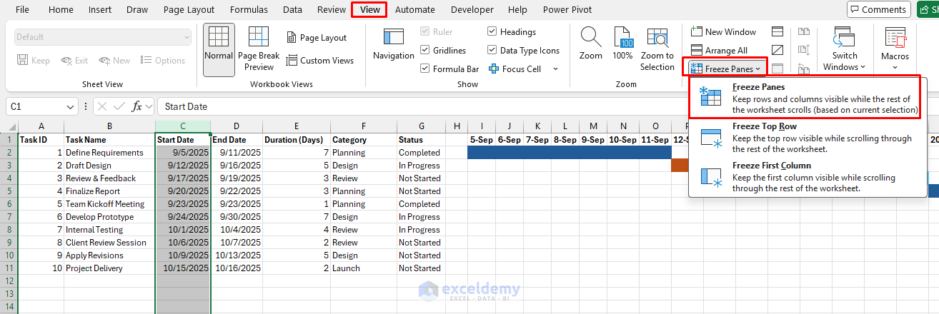 How to Use Excel as a Lightweight Project Management Tool (With Gantt-Like Views)