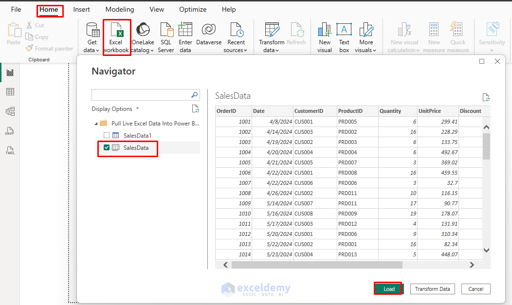 How to Pull Live Excel Data Into Power BI Dashboards