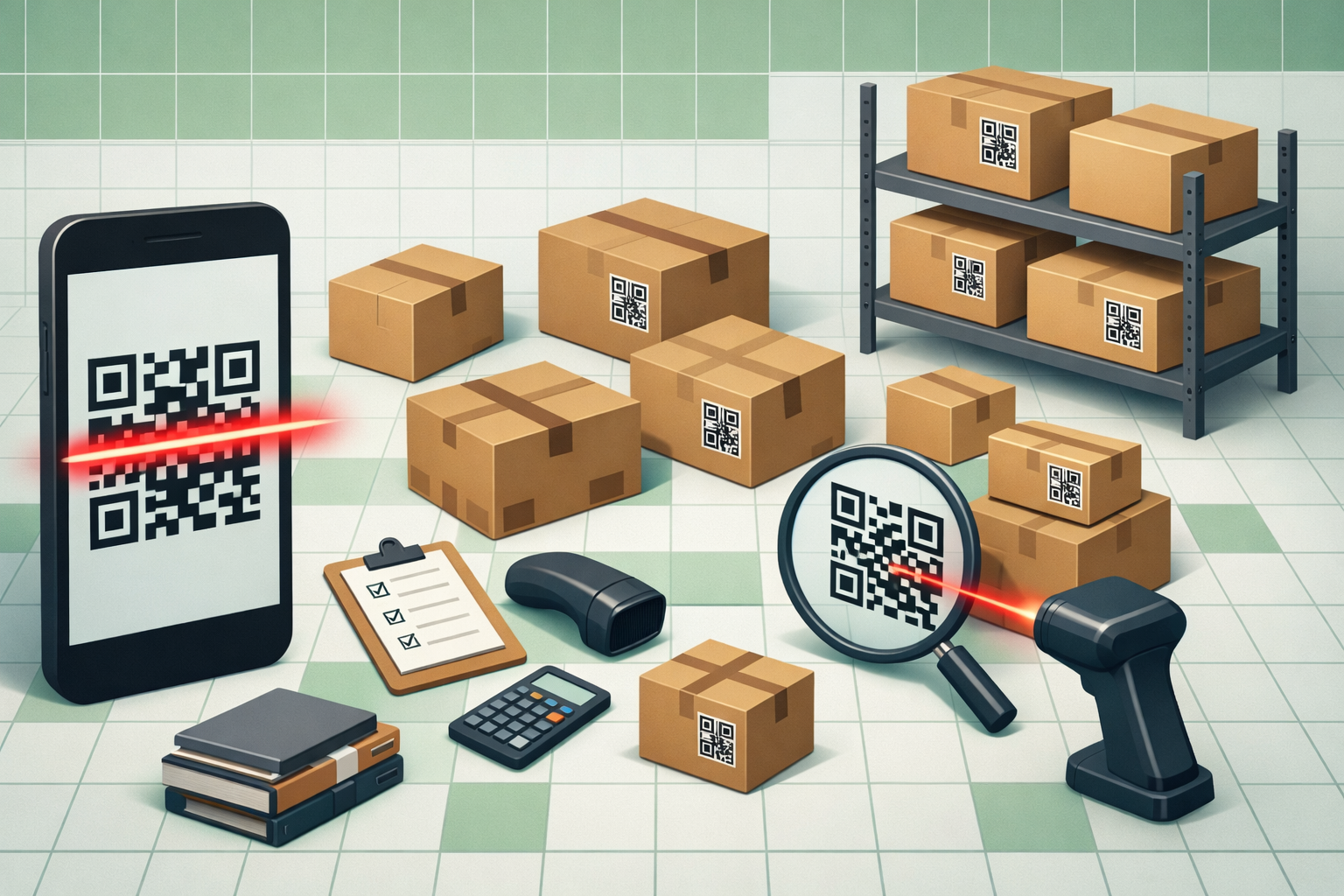 exl building qr code inventory tracker with excel