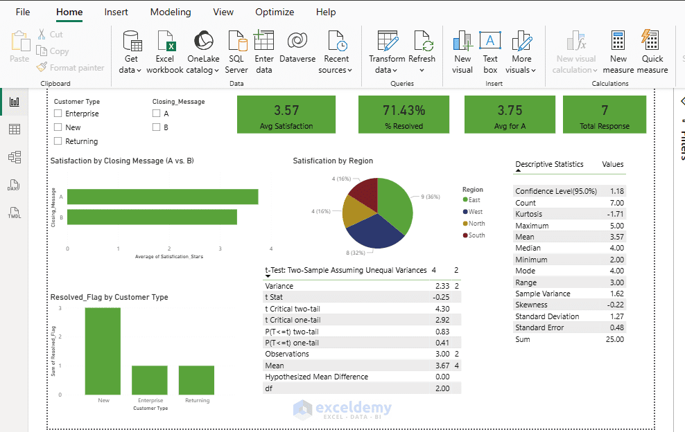 19. A Complete Microsoft Stack Statistical Analysis Workflow 19. A Complete Microsoft Stack Statistical Analysis Workflow