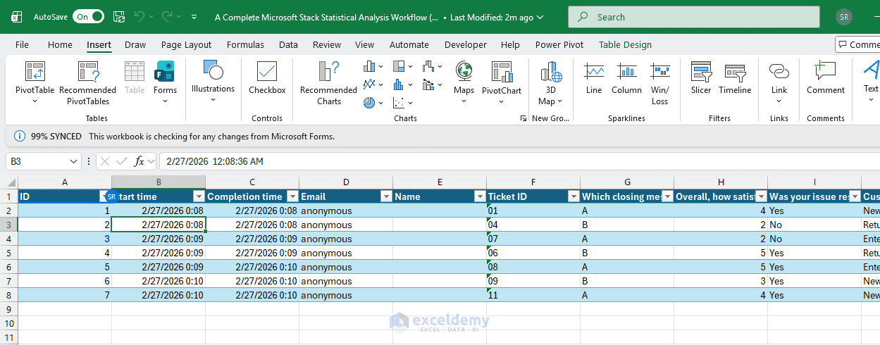 5. A Complete Microsoft Stack Statistical Analysis Workflow 5. A Complete Microsoft Stack Statistical Analysis Workflow
