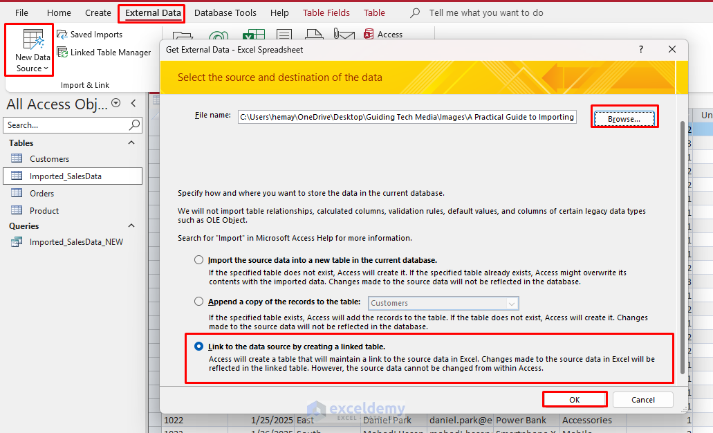 20. A Practical Guide to Importing and Linking Large Excel Datasets in MS Access 20. A Practical Guide to Importing and Linking Large Excel Datasets in MS Access