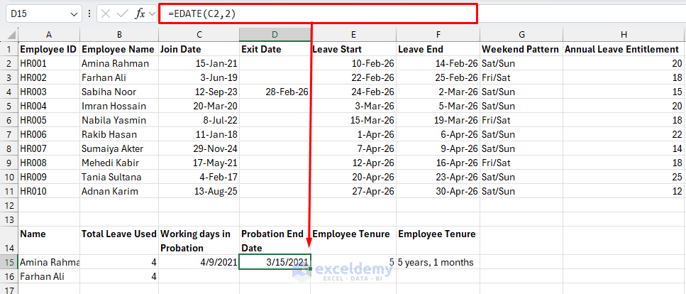 8. 7 Excel Functions for Effective Human Resources Management