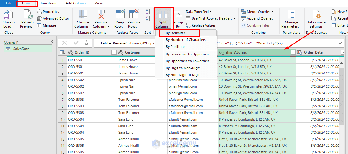 4. 5 Essential Power Query Transformations for E commerce Sales Data 4. 5 Essential Power Query Transformations for E commerce Sales Data