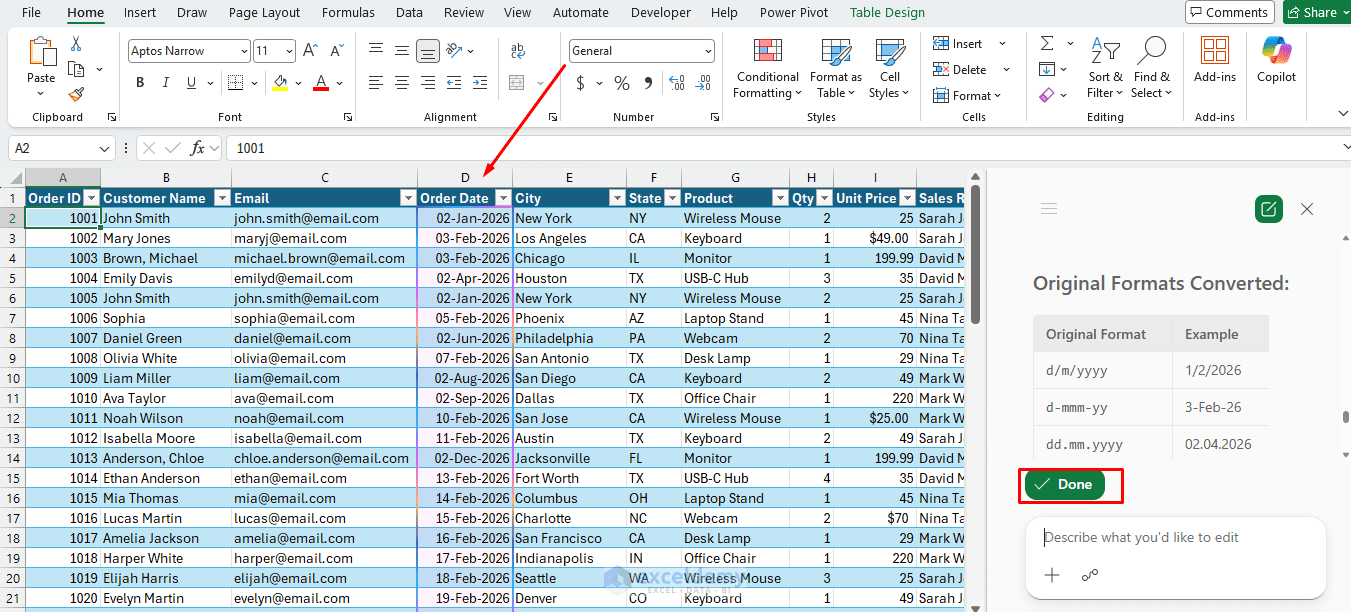 4. How to Clean Messy Data in Excel with Copilot