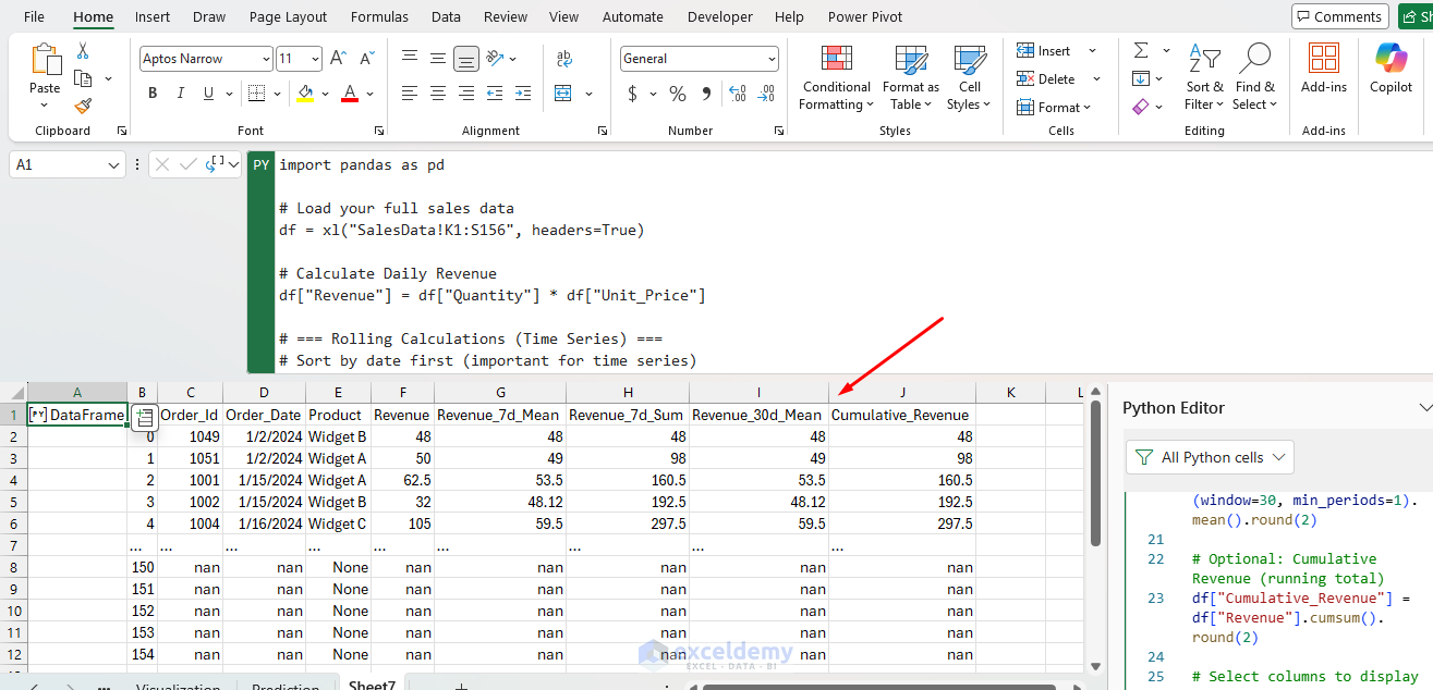 7. Python in Excel When and How It's Useful