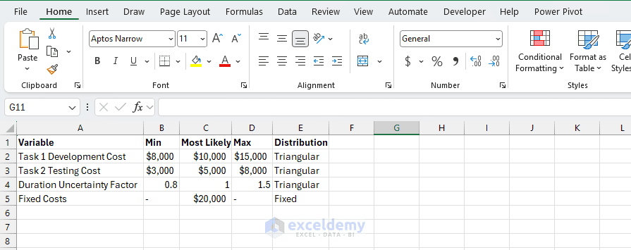 1. Monte Carlo Simulation with the Microsoft Stack 1. Monte Carlo Simulation with the Microsoft Stack