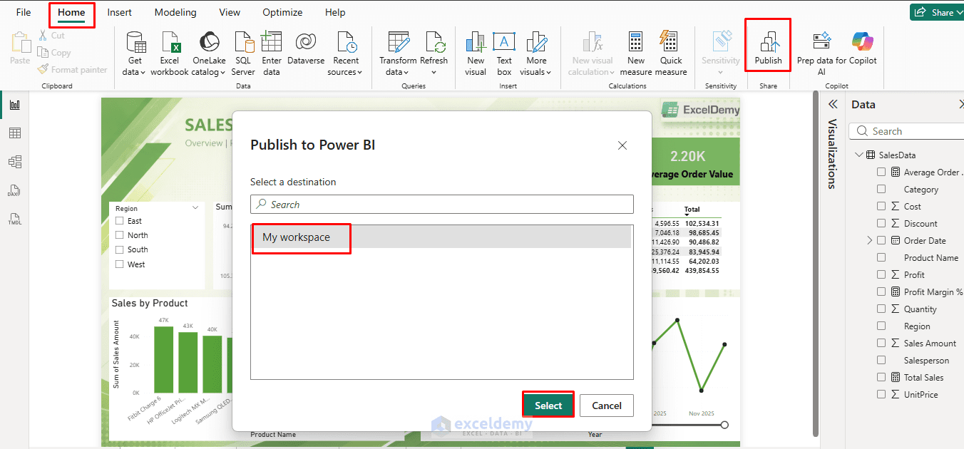 10. How to Add a Custom Background Image or Logo to Your Power BI Dashboard