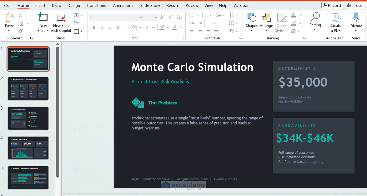 17. Monte Carlo Simulation with the Microsoft Stack 17. Monte Carlo Simulation with the Microsoft Stack