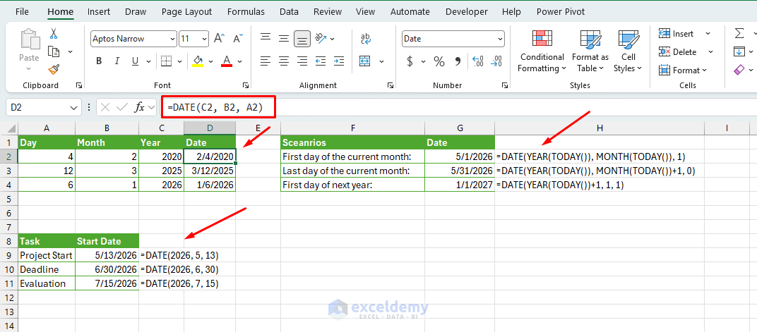 2. Date & Time Which Excel Function Should I Use 2. Date & Time Which Excel Function Should I Use