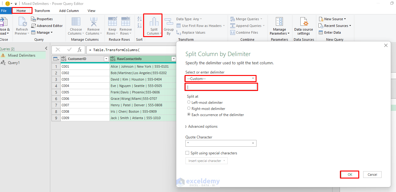 4. 5 Power Query Transformations for Taming Unstructured Data