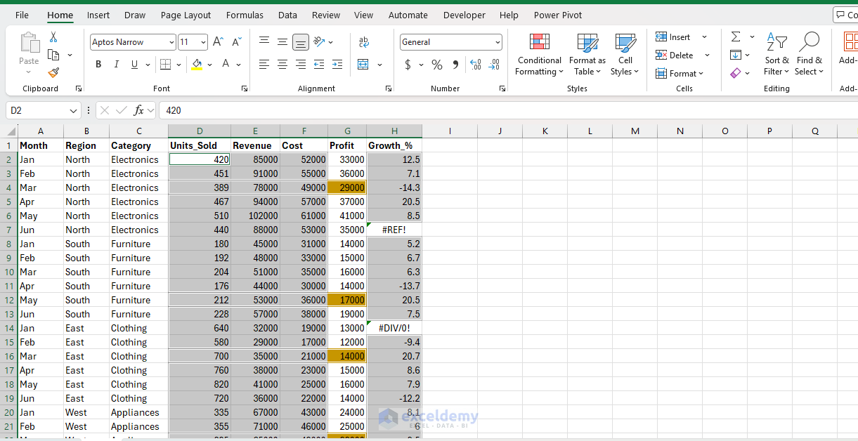 4. 5 Visual Cues to Spot Errors in Large Excel Models Instantly