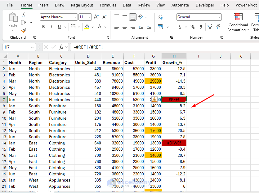 6. 5 Visual Cues to Spot Errors in Large Excel Models Instantly