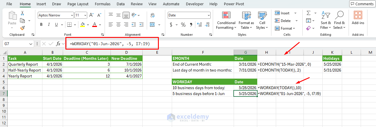 6. Date & Time Which Excel Function Should I Use 6. Date & Time Which Excel Function Should I Use