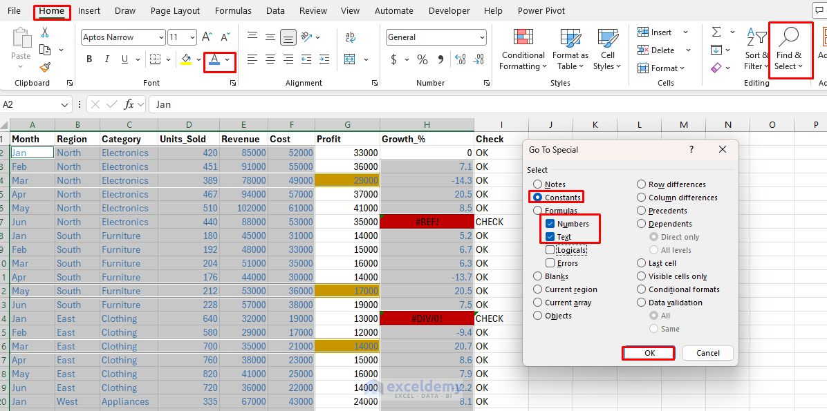 9. 5 Visual Cues to Spot Errors in Large Excel Models Instantly