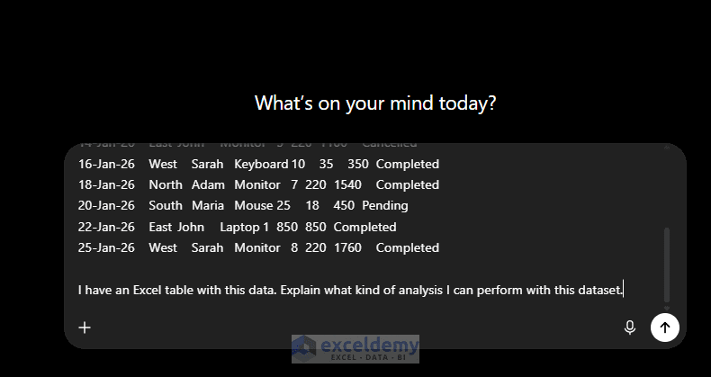 1. Mining Your Excel Spreadsheets with ChatGPT