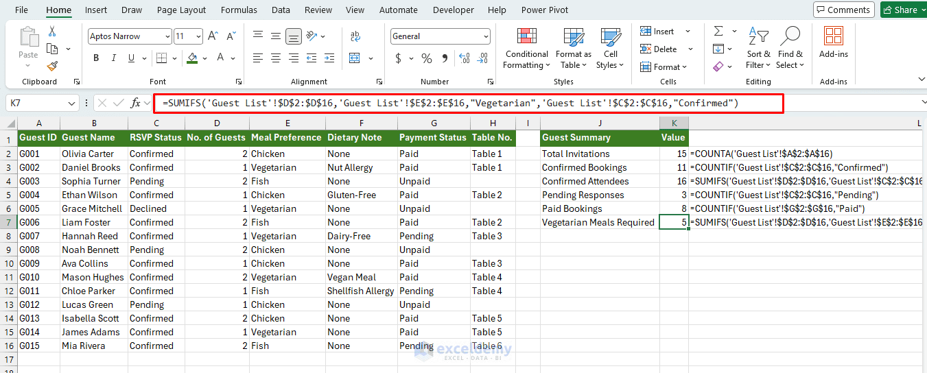 11. 5 Creative Ways to Use Excel for Event Planning and Management