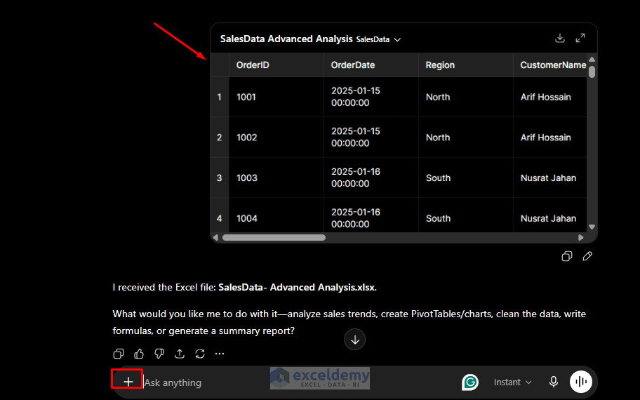 11. Mining Your Excel Spreadsheets with ChatGPT