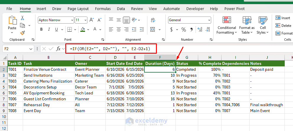 12. 5 Creative Ways to Use Excel for Event Planning and Management