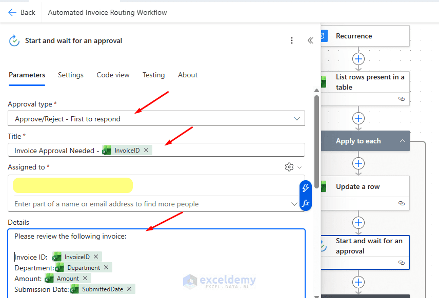12. How to Build an Automated Invoice Routing Workflow with Excel and Power Automate 12. How to Build an Automated Invoice Routing Workflow with Excel and Power Automate