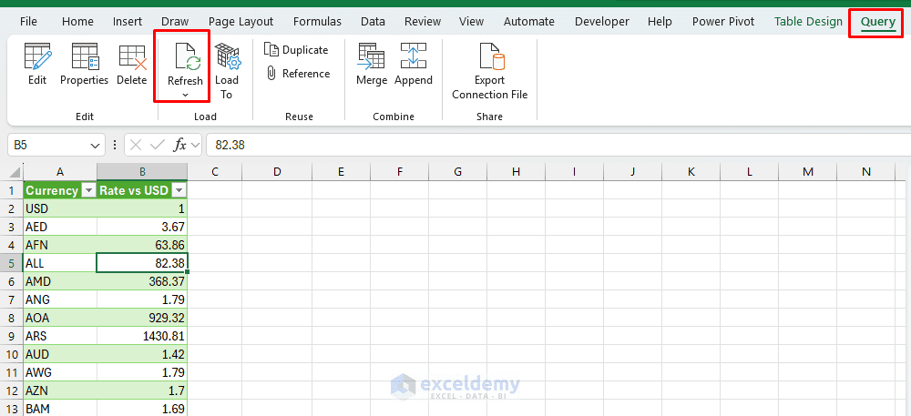 12. How to Connect Excel to Live Web APIs Without Using VBA 12. How to Connect Excel to Live Web APIs Without Using VBA