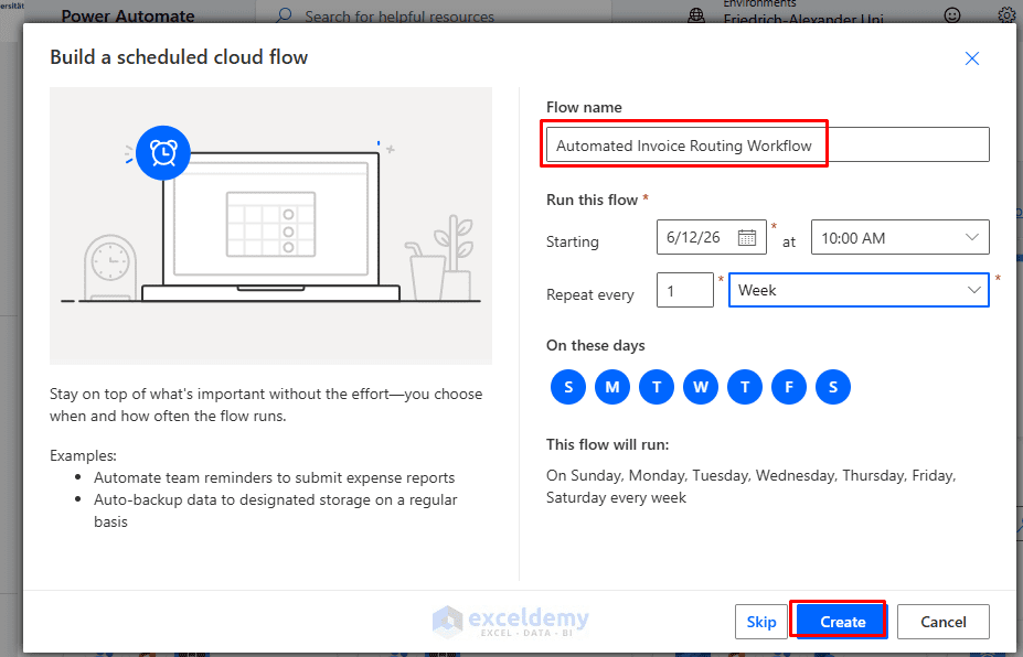 3. How to Build an Automated Invoice Routing Workflow with Excel and Power Automate 3. How to Build an Automated Invoice Routing Workflow with Excel and Power Automate