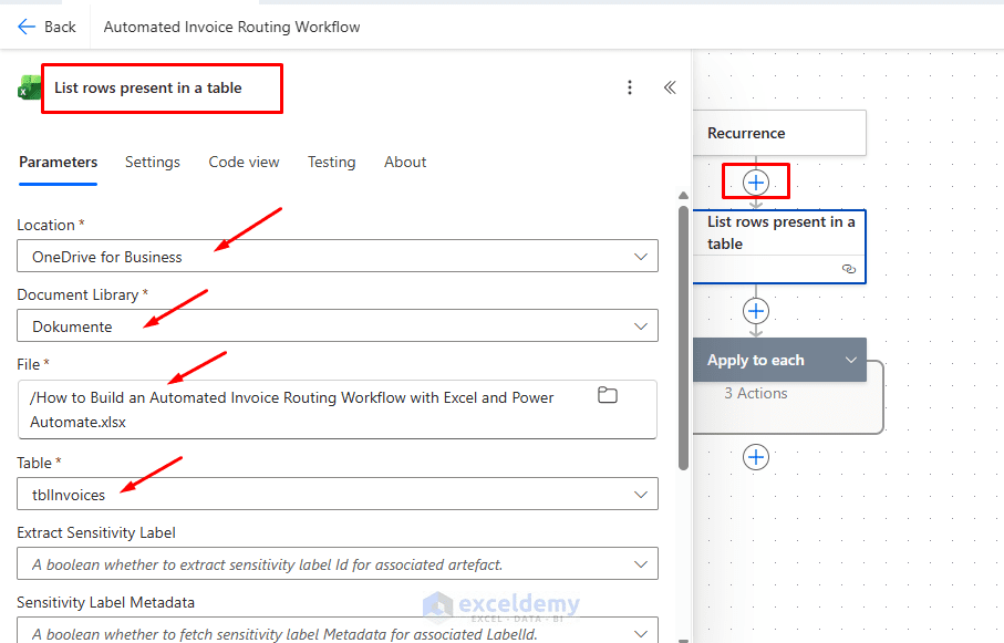 4. How to Build an Automated Invoice Routing Workflow with Excel and Power Automate 4. How to Build an Automated Invoice Routing Workflow with Excel and Power Automate