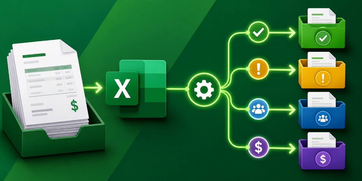 How to Build an Automated Invoice Routing Workflow with Excel and Power Automate