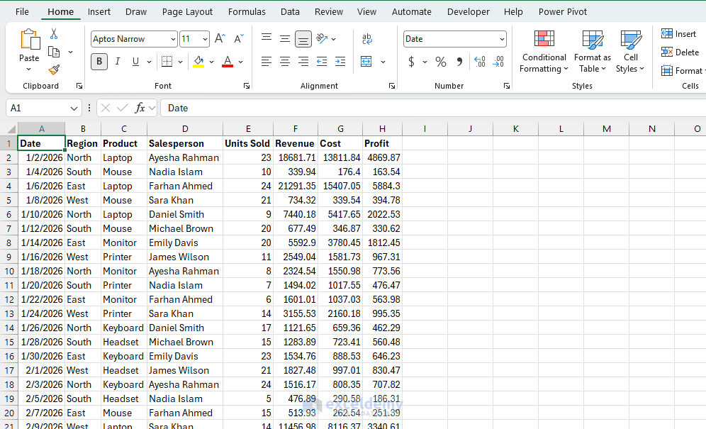 1. Automating Excel Reports with ChatGPT Generated Macros 1. Automating Excel Reports with ChatGPT Generated Macros