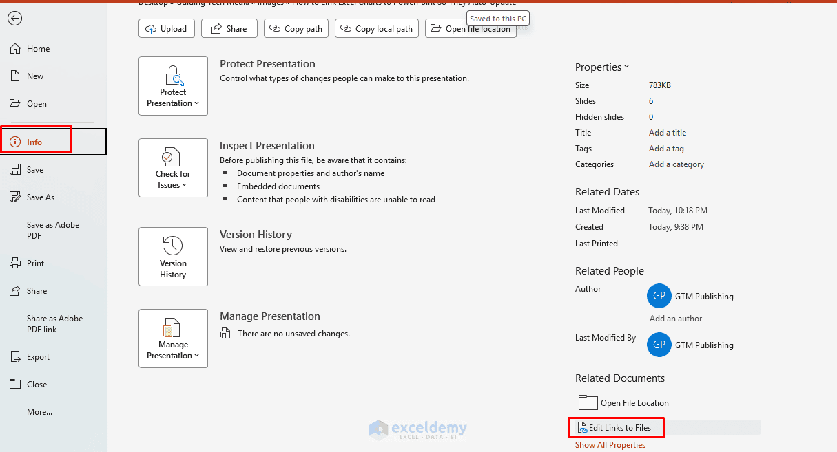 10. How to Link Excel Charts to PowerPoint So They Auto Update 10. How to Link Excel Charts to PowerPoint So They Auto Update