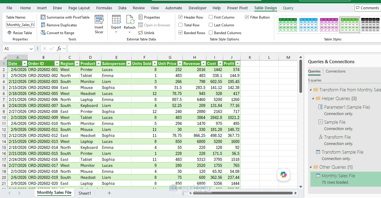 10. How to Merge Data from Multiple Excel Files Using Power Query 10. How to Merge Data from Multiple Excel Files Using Power Query