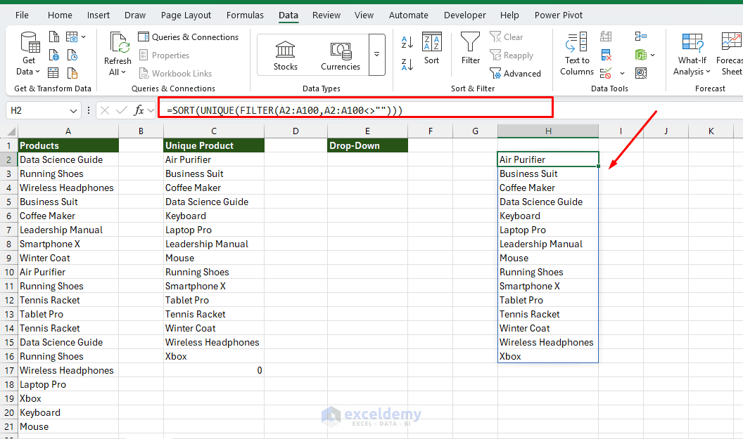 11. How to Build a Dynamic Drop Down List That Updates Itself 11. How to Build a Dynamic Drop Down List That Updates Itself