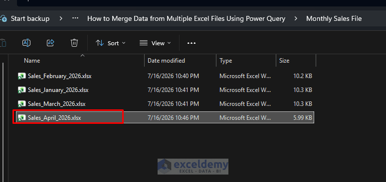 11. How to Merge Data from Multiple Excel Files Using Power Query 11. How to Merge Data from Multiple Excel Files Using Power Query