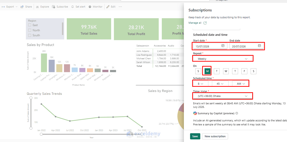 11. Power BI Alerts and Subscriptions Getting Notified Before You Open the Report 11. Power BI Alerts and Subscriptions Getting Notified Before You Open the Report