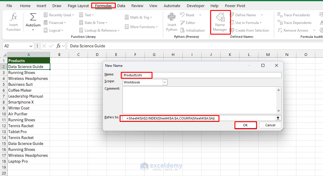 12. How to Build a Dynamic Drop Down List That Updates Itself 12. How to Build a Dynamic Drop Down List That Updates Itself