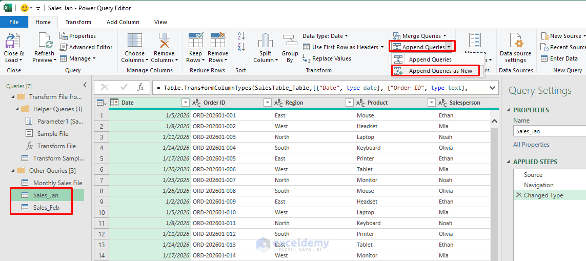 19. How to Merge Data from Multiple Excel Files Using Power Query 19. How to Merge Data from Multiple Excel Files Using Power Query