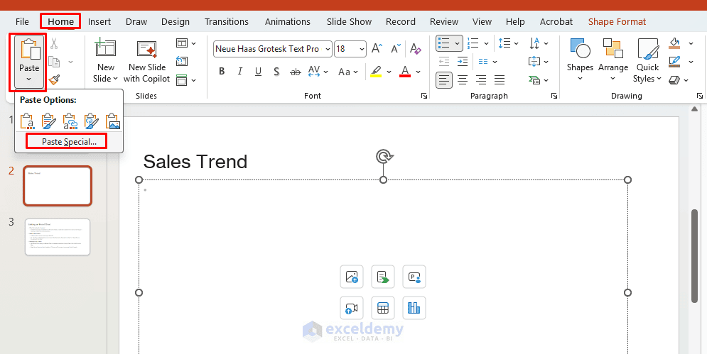 2. How to Link Excel Charts to PowerPoint So They Auto Update 2. How to Link Excel Charts to PowerPoint So They Auto Update