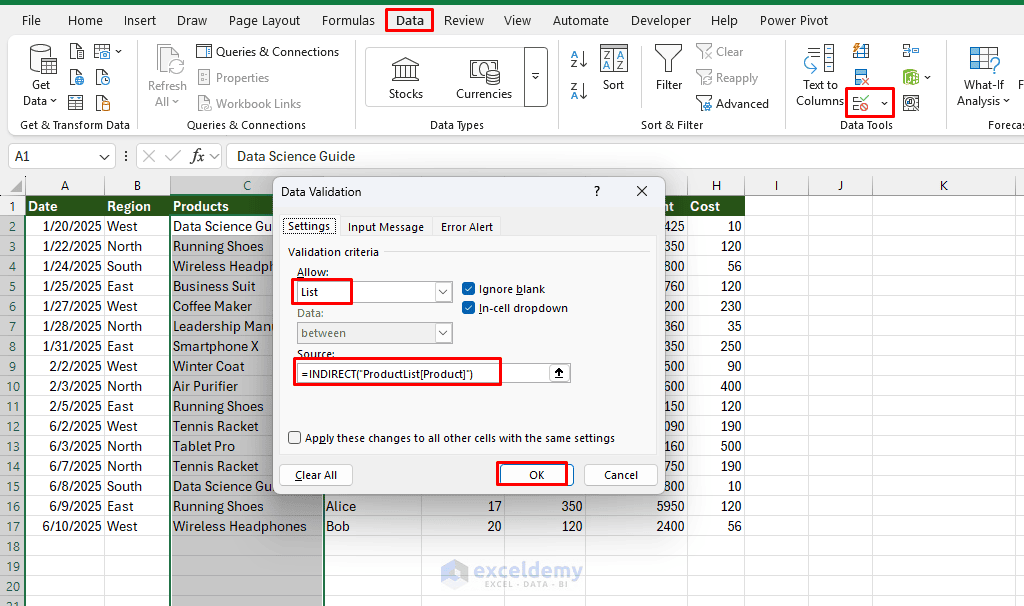 4. How to Build a Dynamic Drop Down List That Updates Itself 4. How to Build a Dynamic Drop Down List That Updates Itself