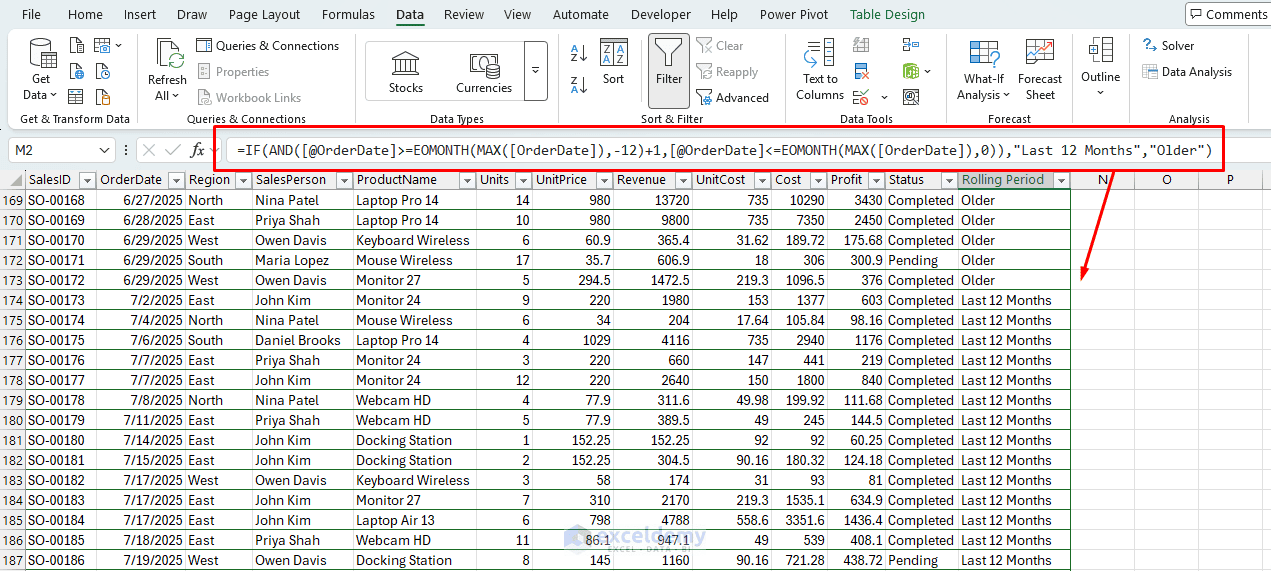 4. How to Build a Rolling Dashboard with Slicers and Timelines
