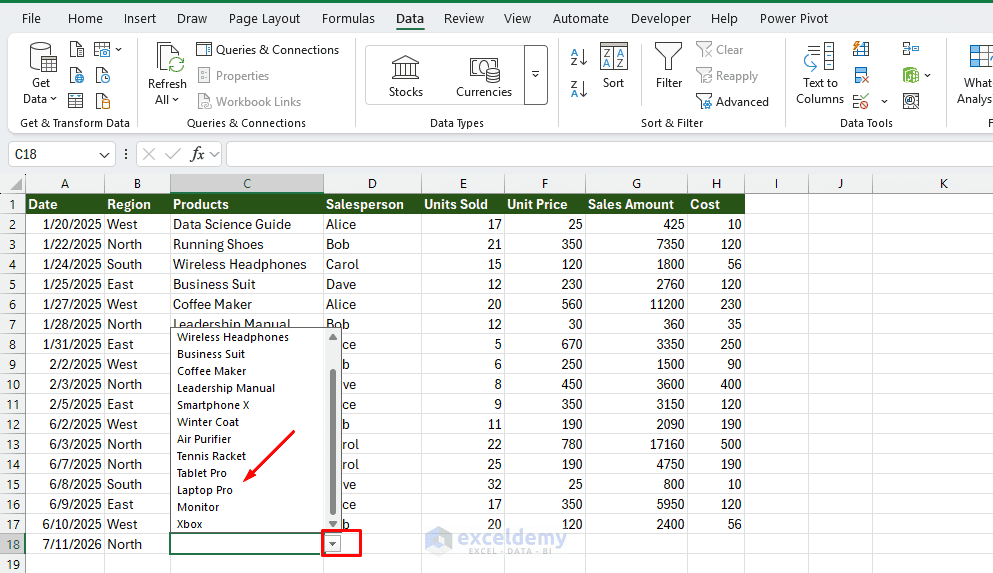 6. How to Build a Dynamic Drop Down List That Updates Itself 6. How to Build a Dynamic Drop Down List That Updates Itself
