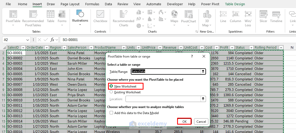 6. How to Build a Rolling Dashboard with Slicers and Timelines