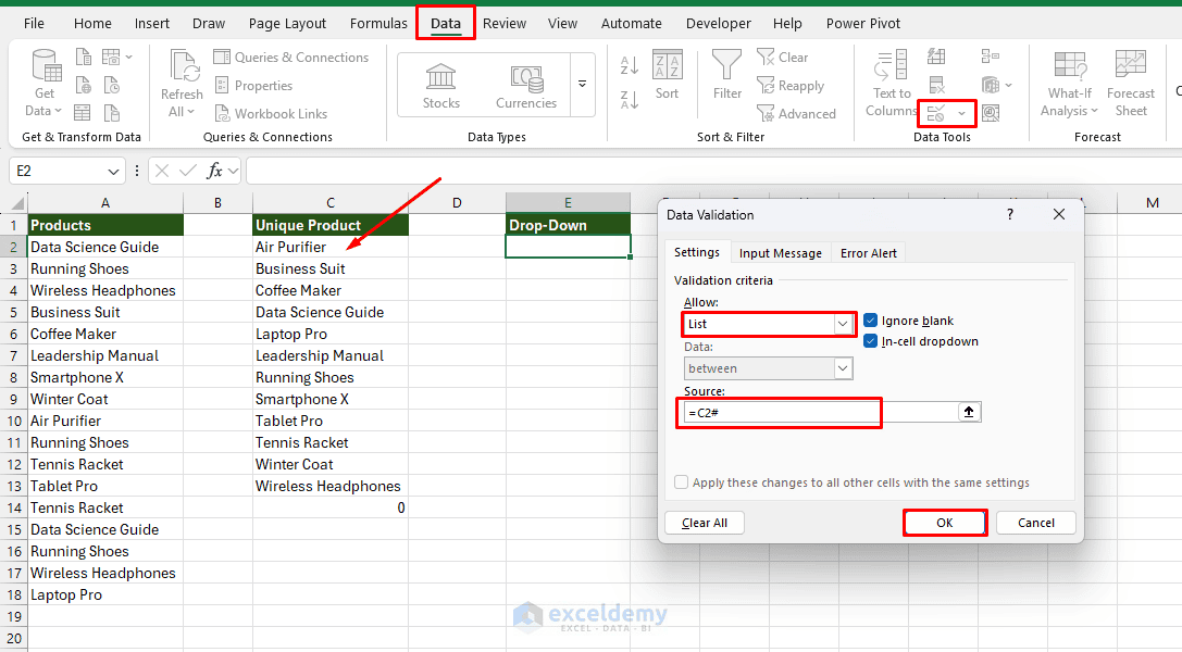 8. How to Build a Dynamic Drop Down List That Updates Itself 8. How to Build a Dynamic Drop Down List That Updates Itself