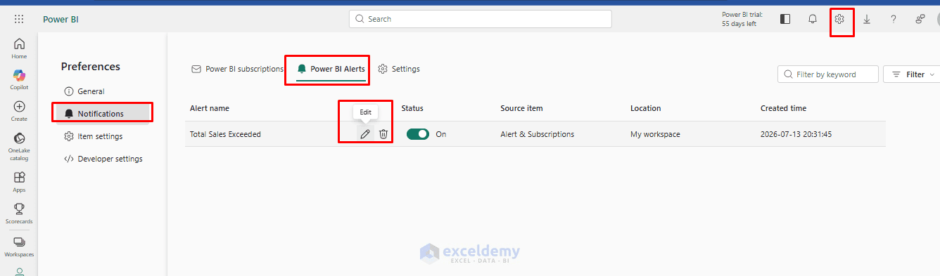 8. Power BI Alerts and Subscriptions Getting Notified Before You Open the Report 8. Power BI Alerts and Subscriptions Getting Notified Before You Open the Report