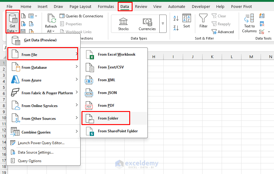 1. 5 Ways to Consolidate Data from Multiple Workbooks Automatically 1. 5 Ways to Consolidate Data from Multiple Workbooks Automatically